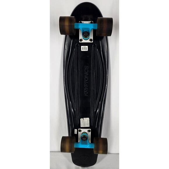 KRYPTONICS VINTAGE 1965 TORPEDO BLACK BLOCK GRID DESIGN PENNY CRUISER SKATEBOARD - Picture 6 of 10